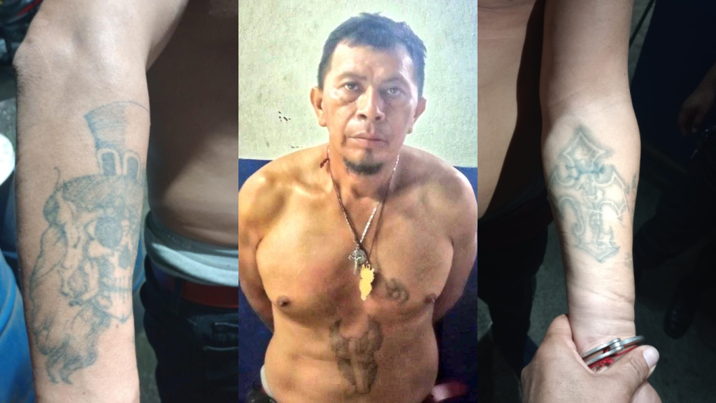 Capturan A Pandillero Que Intent Ocultar Sus Tatuajes