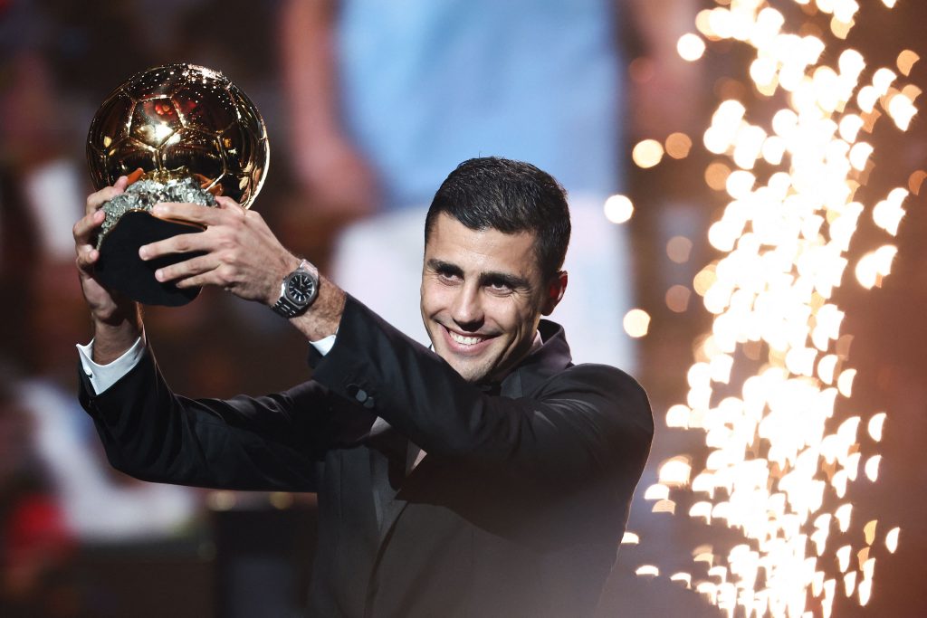 Rodri es el ganador del Balón de Oro 2024