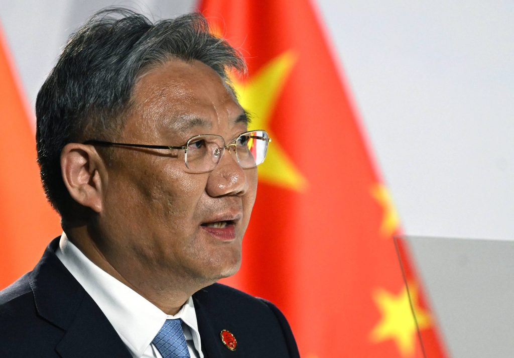 Wang Wentao, ministro de Comercio de China